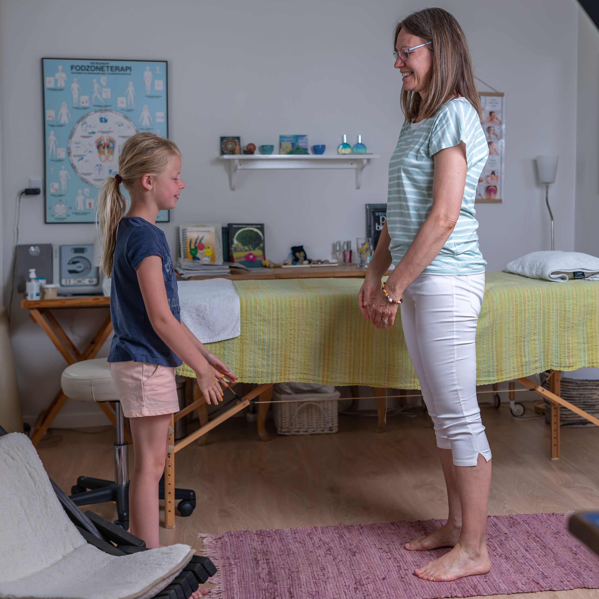 Zoneterapi til børn hos Bente Fisker, Haderslev